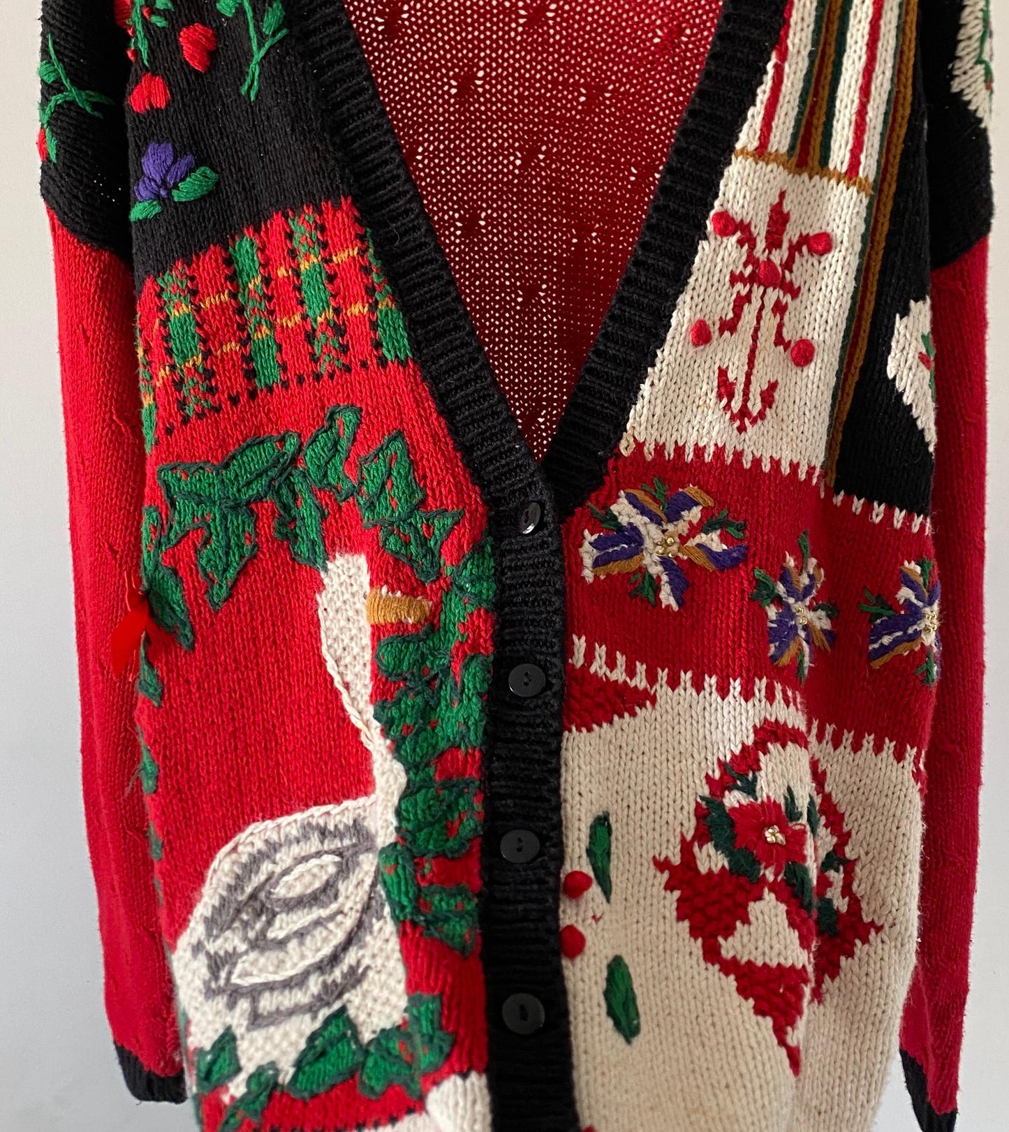 Embroidered cardigan