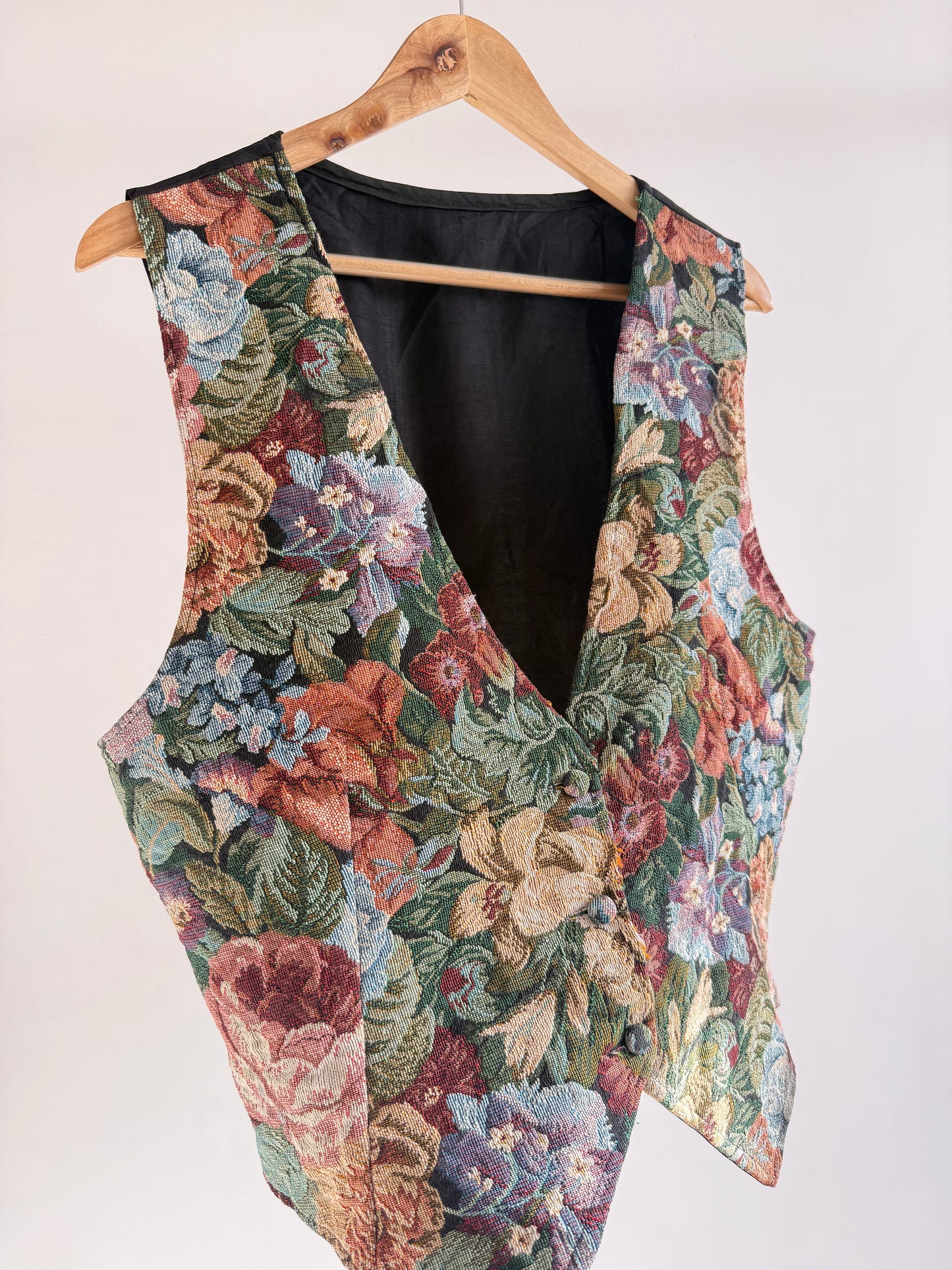Tapestry Floral Vest