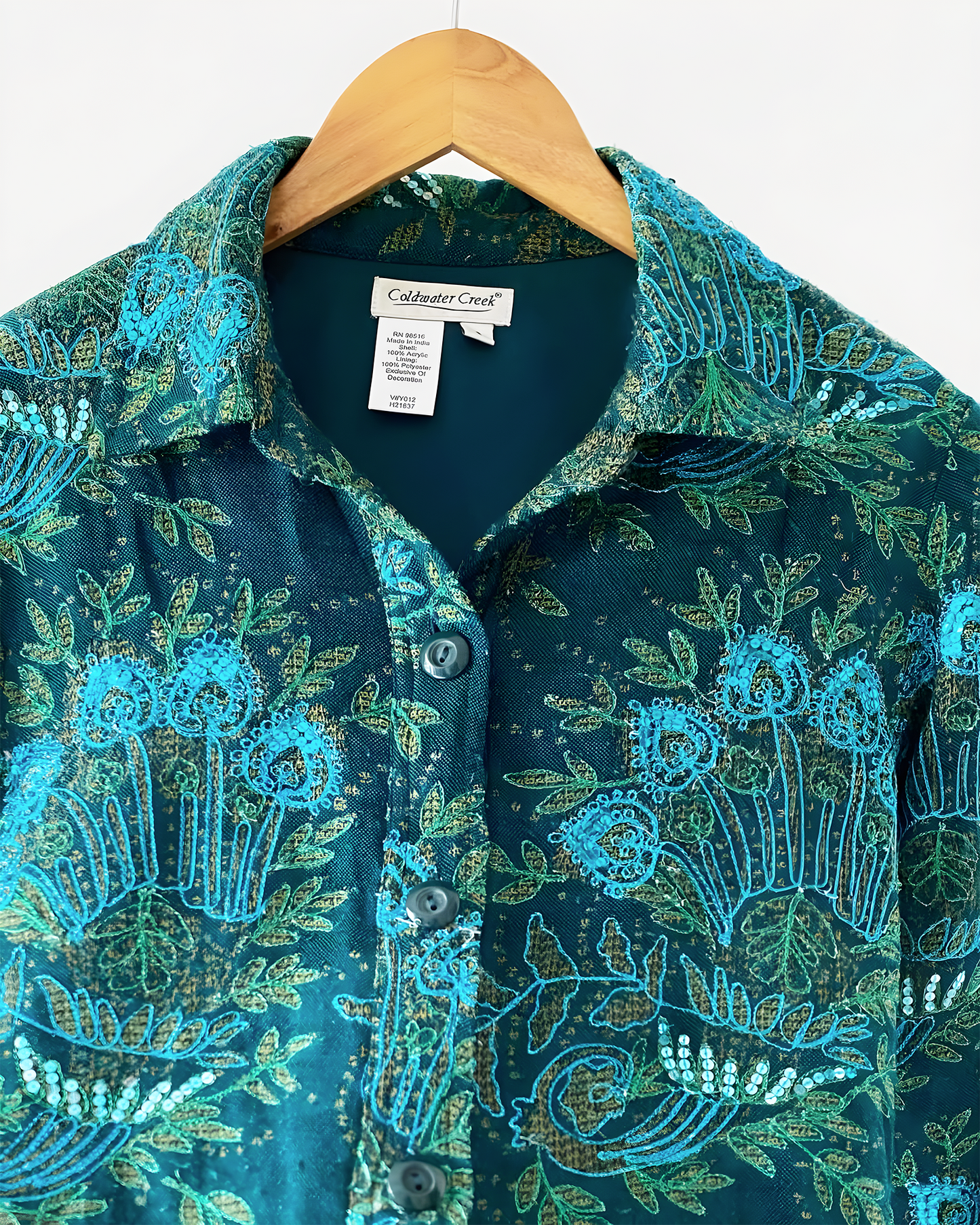 Emerald Tapestry Jacket
