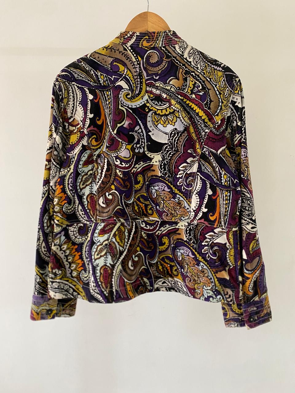 Indie Printed Zip-Up Jacket