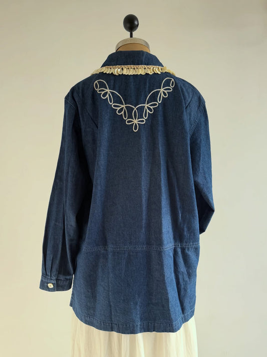 Denim Buttons Jacket