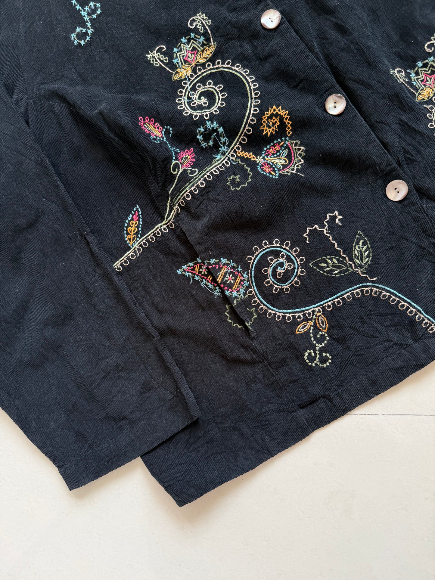 Black Embroidered Jacket