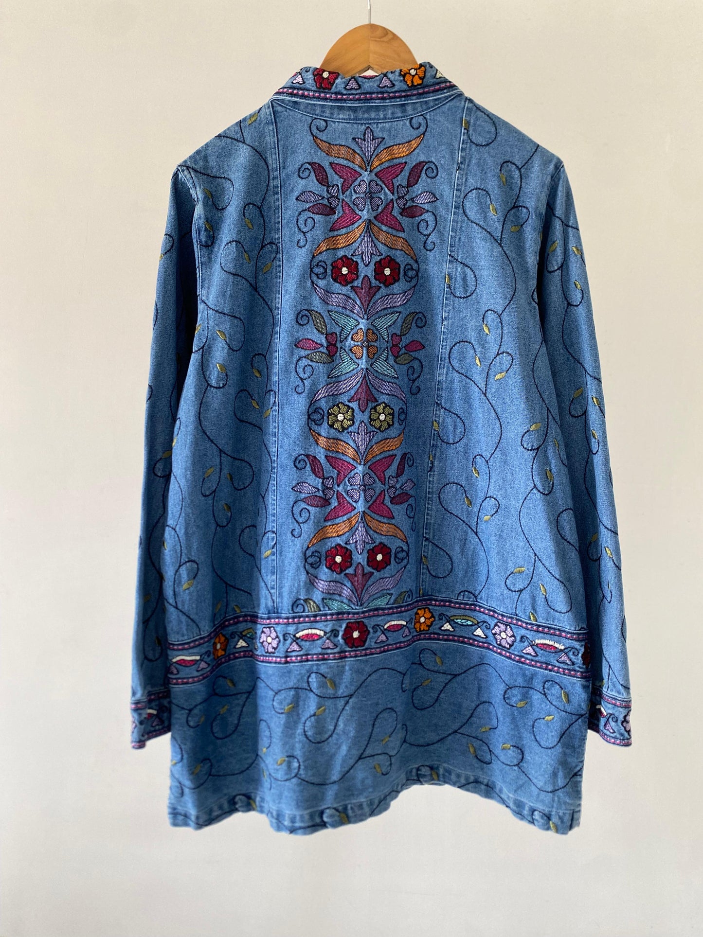 Embroidered Denim Jacket