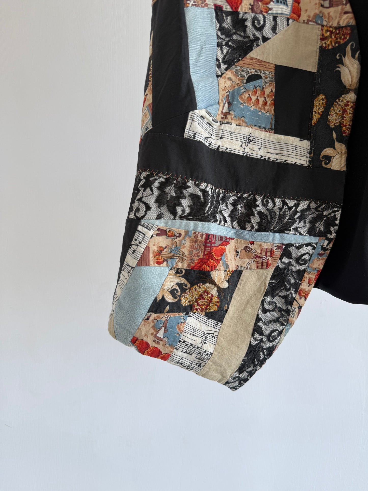 Midnight Mosaic Patchwork Vest
