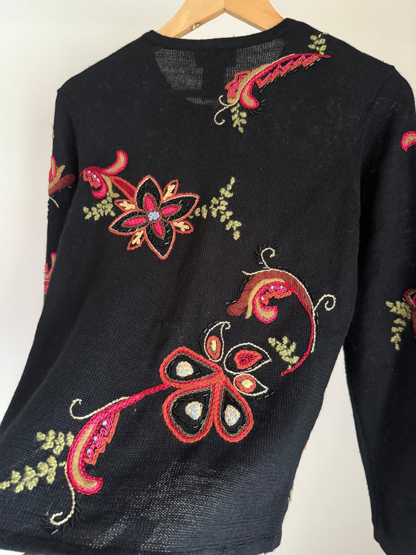 Fully Embroidered cardigan