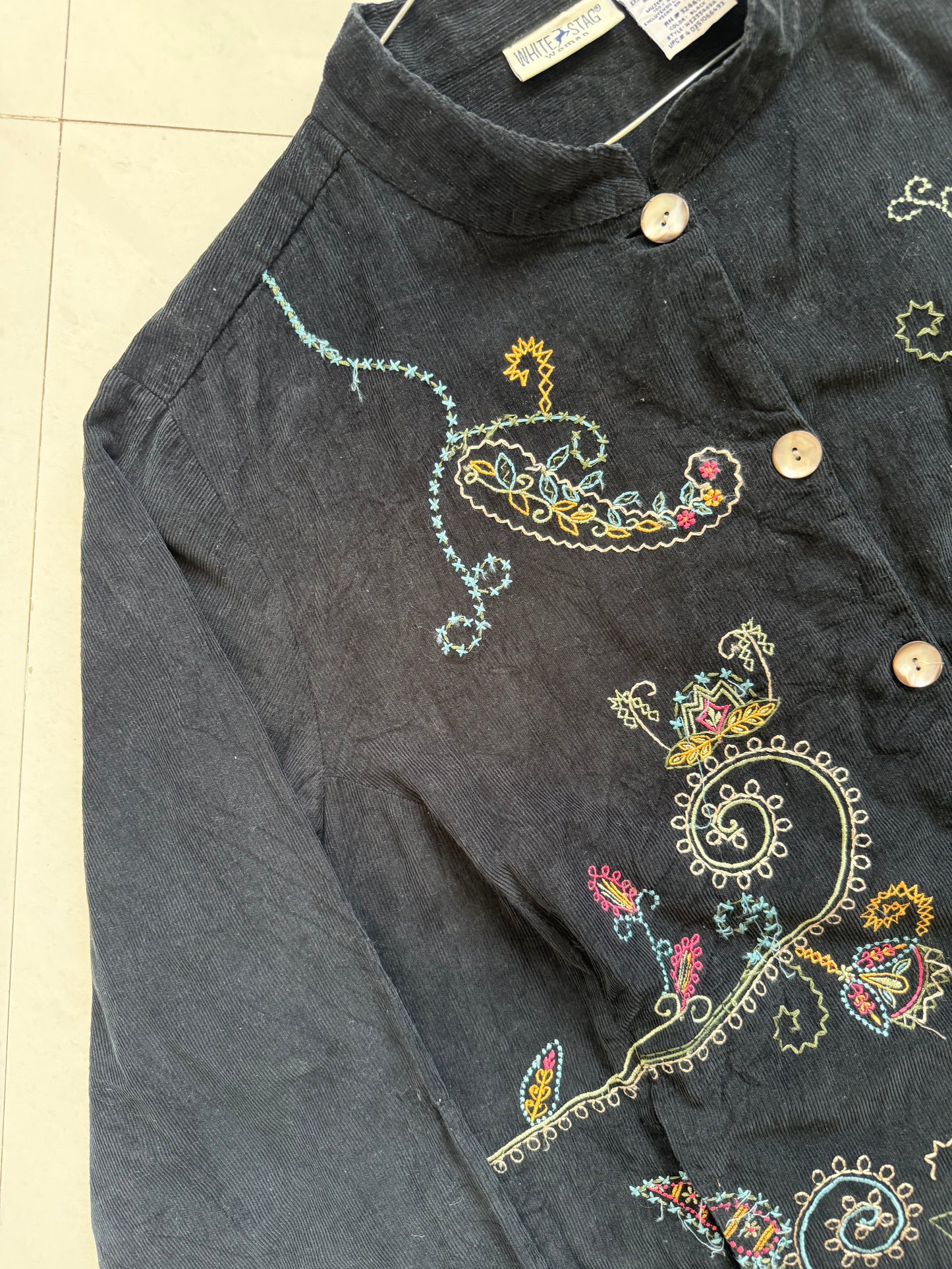 Black Embroidered Jacket