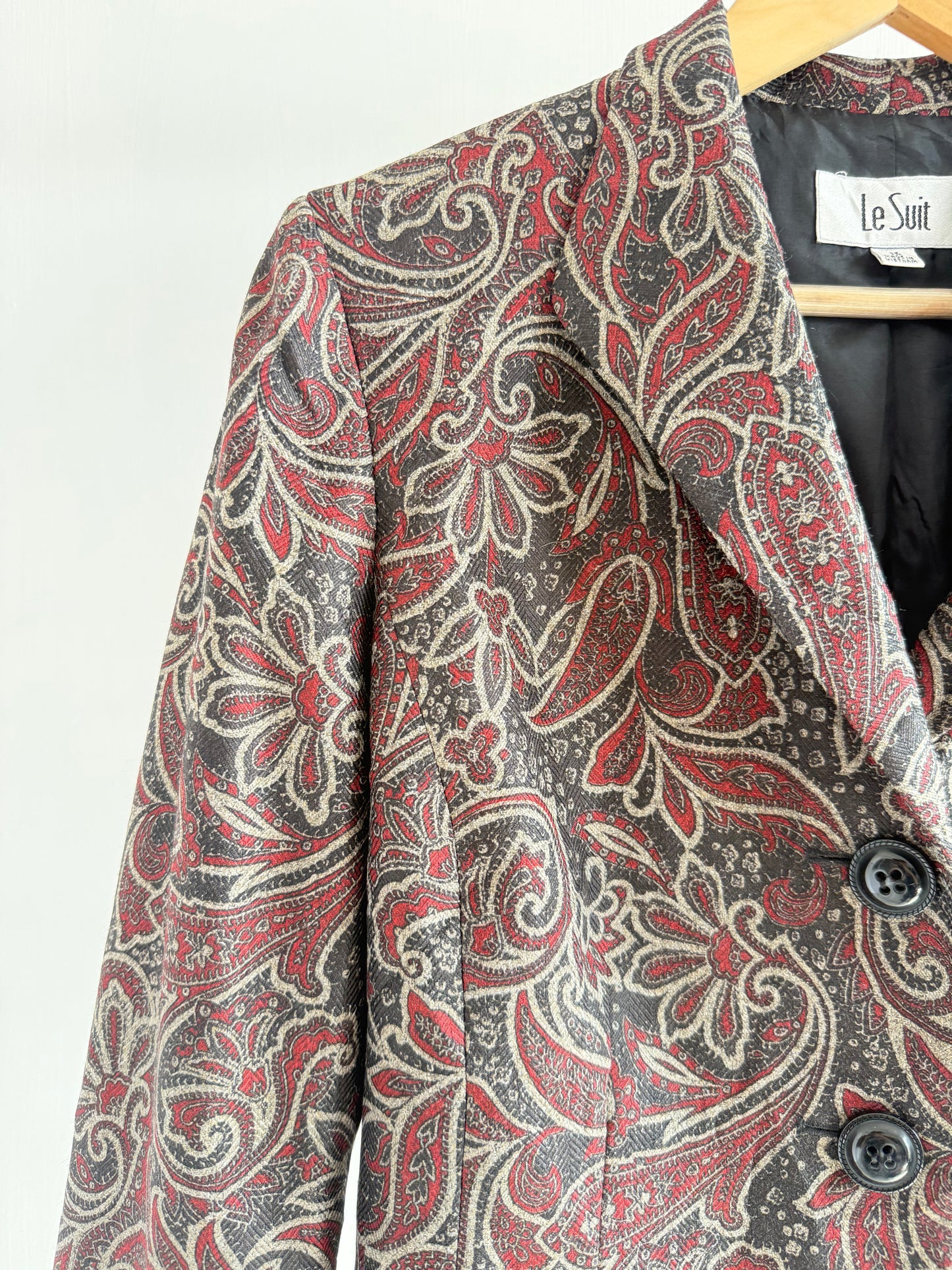 Boho Maroon Blazer