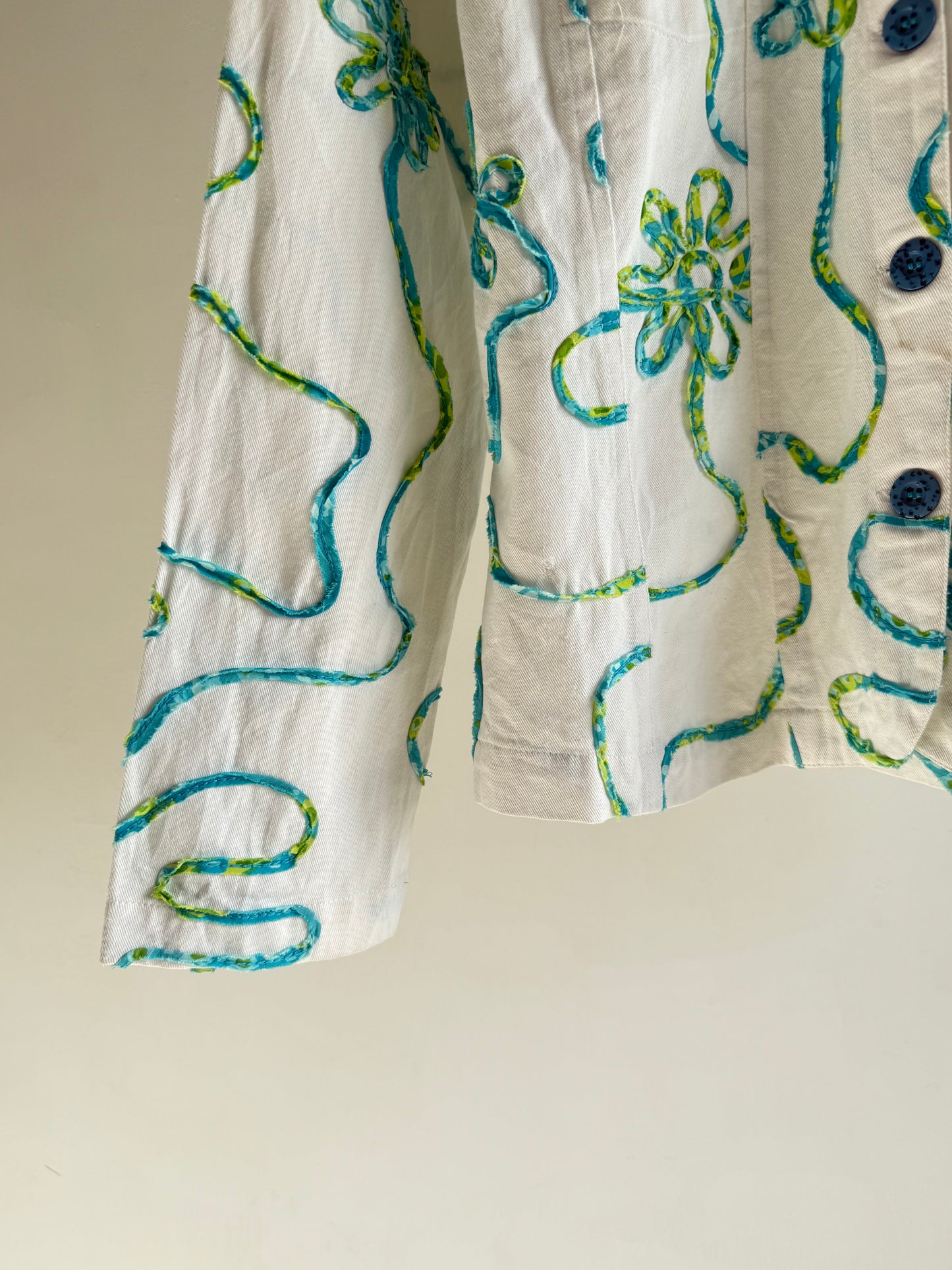 White Embroidered Jacket
