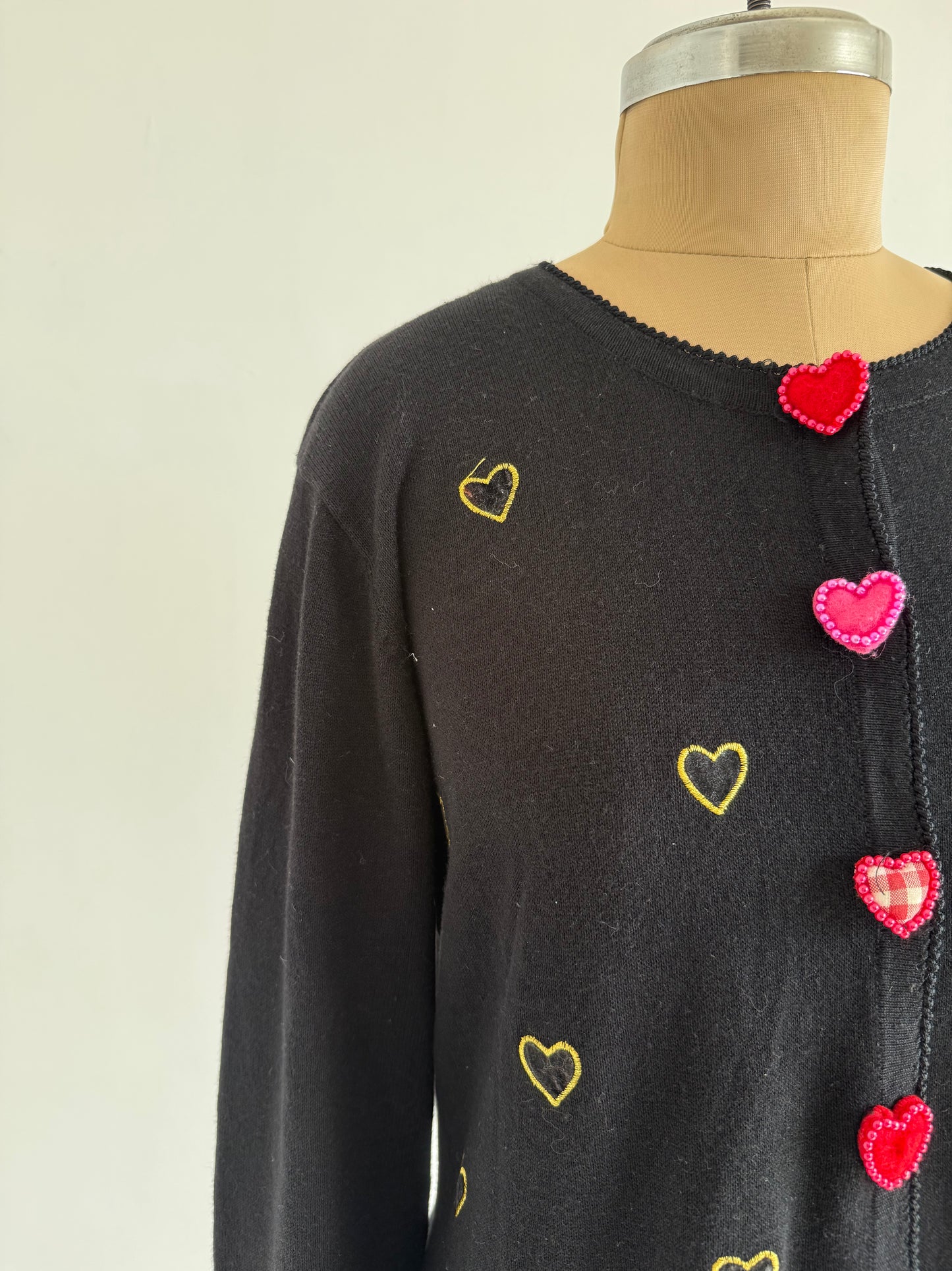 Black Hearts Cardigan