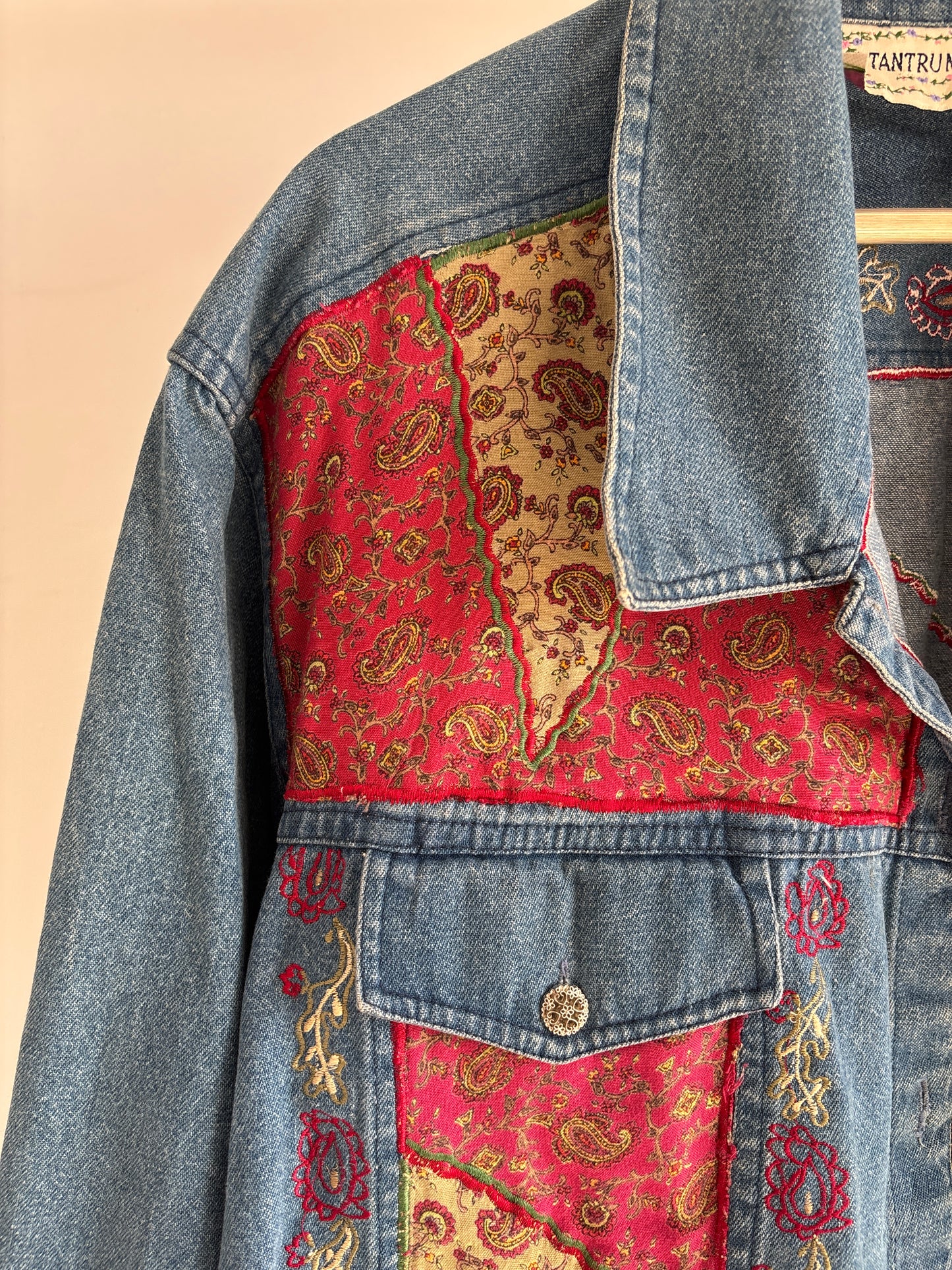 Denim Patchwork Jacket