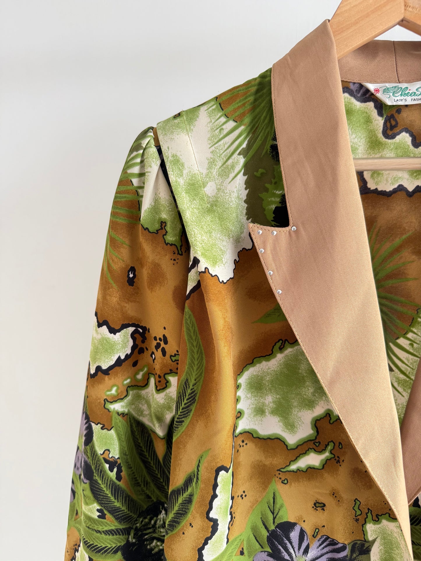 Multicoloured Polyester Blazer