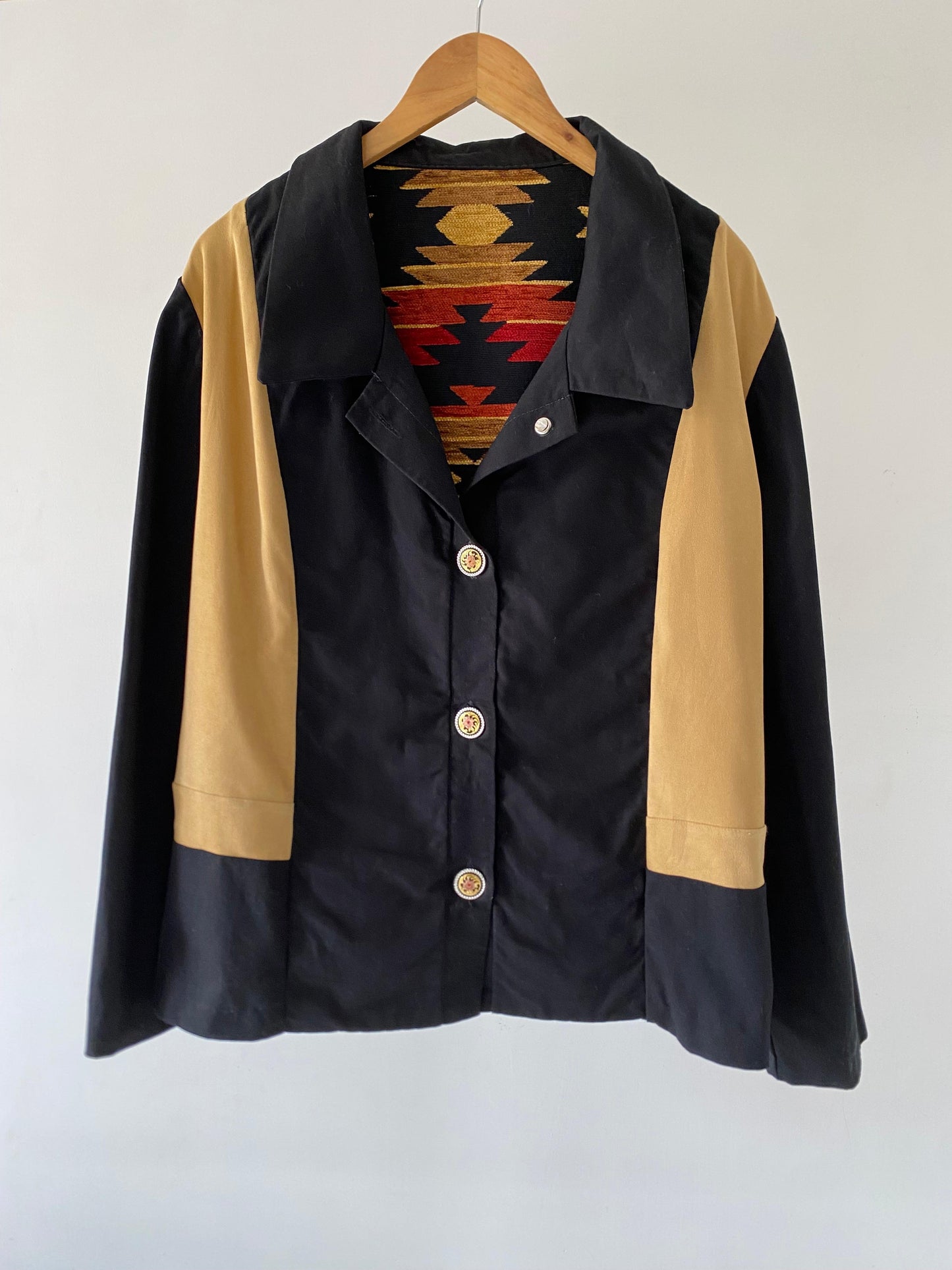 Aztec Embroidered Jacket-Unisex