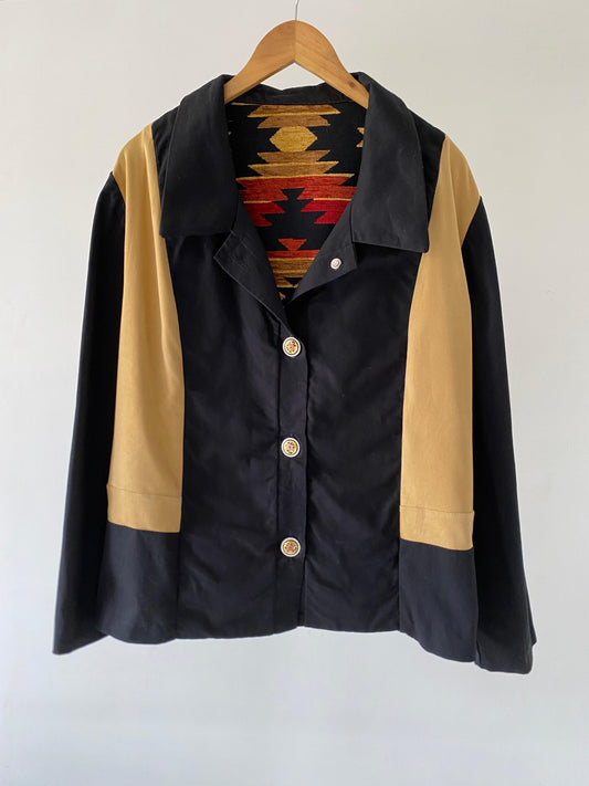 Aztec Embroidered Jacket-Unisex