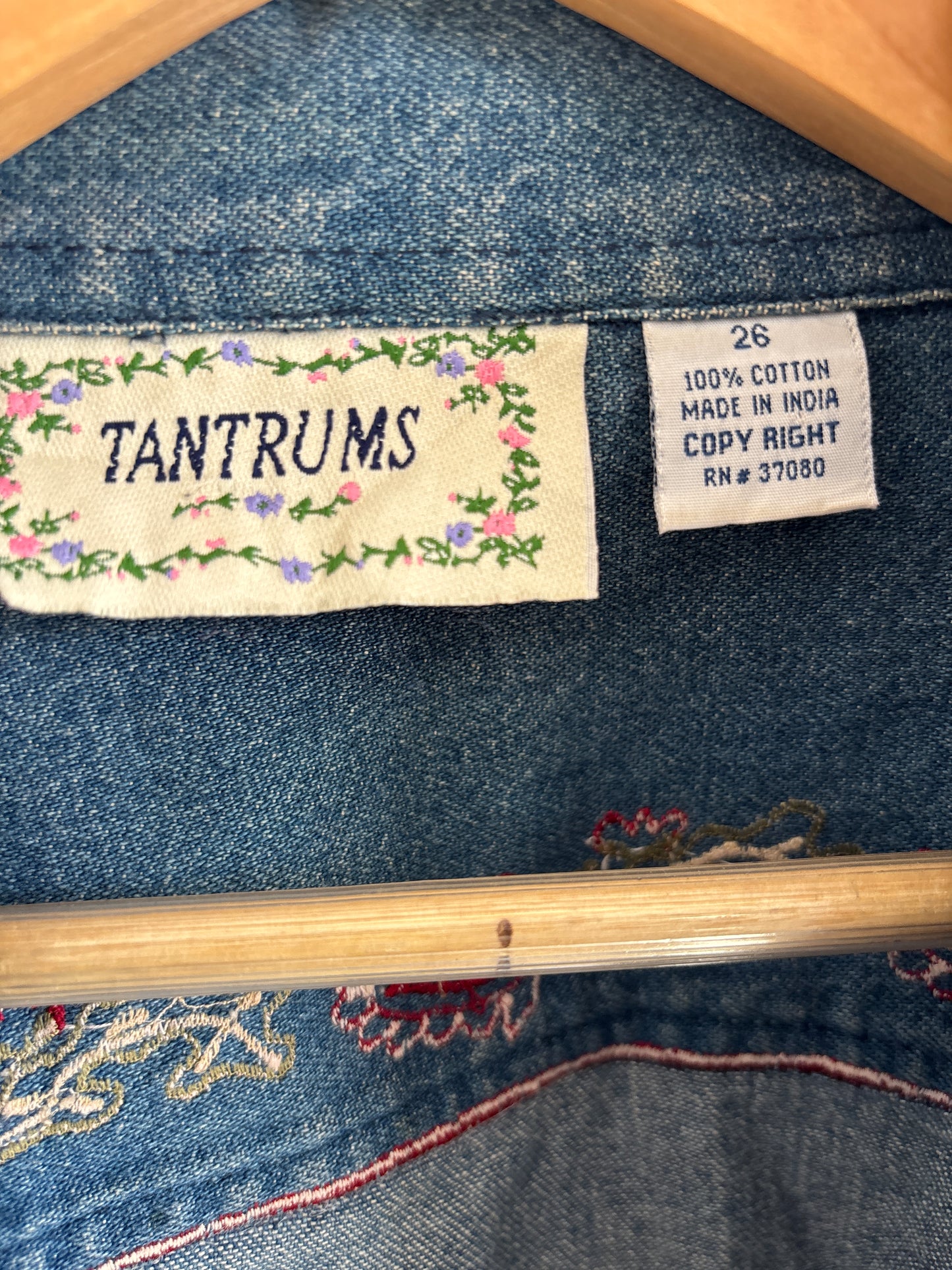 Denim Patchwork Jacket