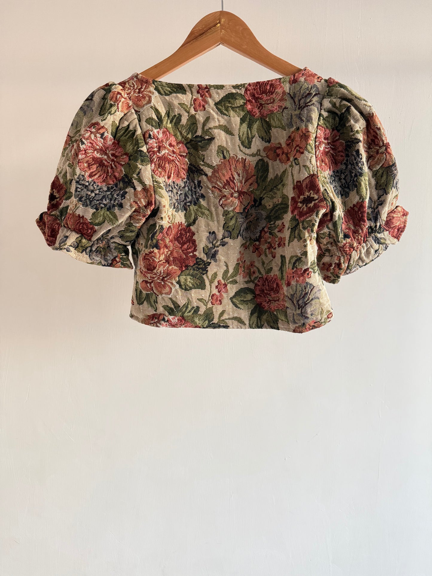 Vintage Tapestry Top