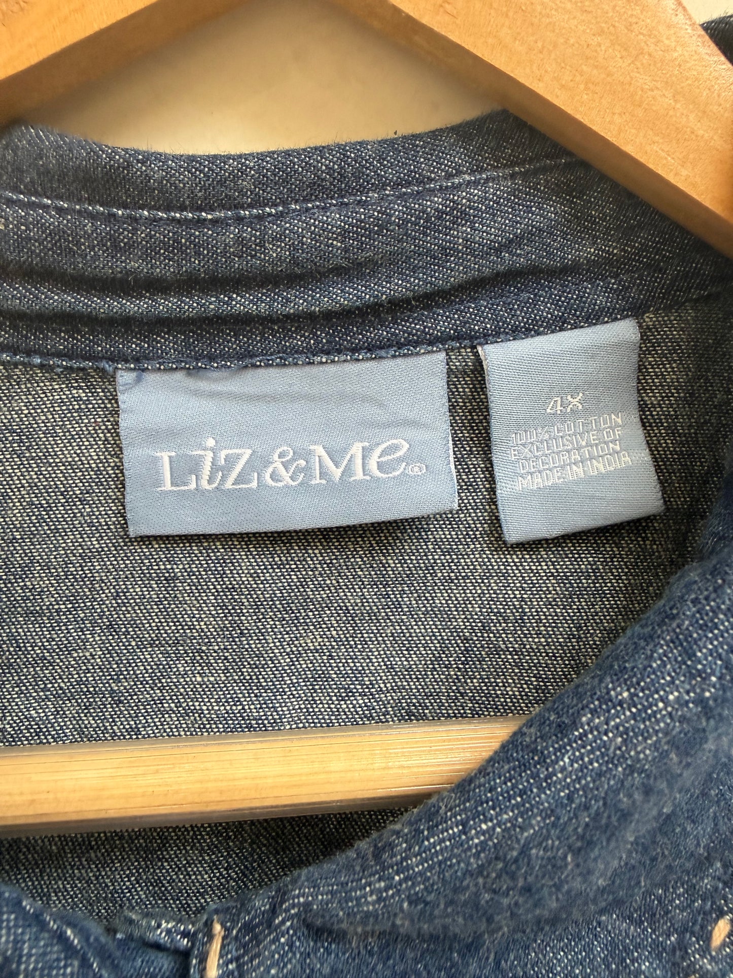 Denim Embroidered Autumn Jacket