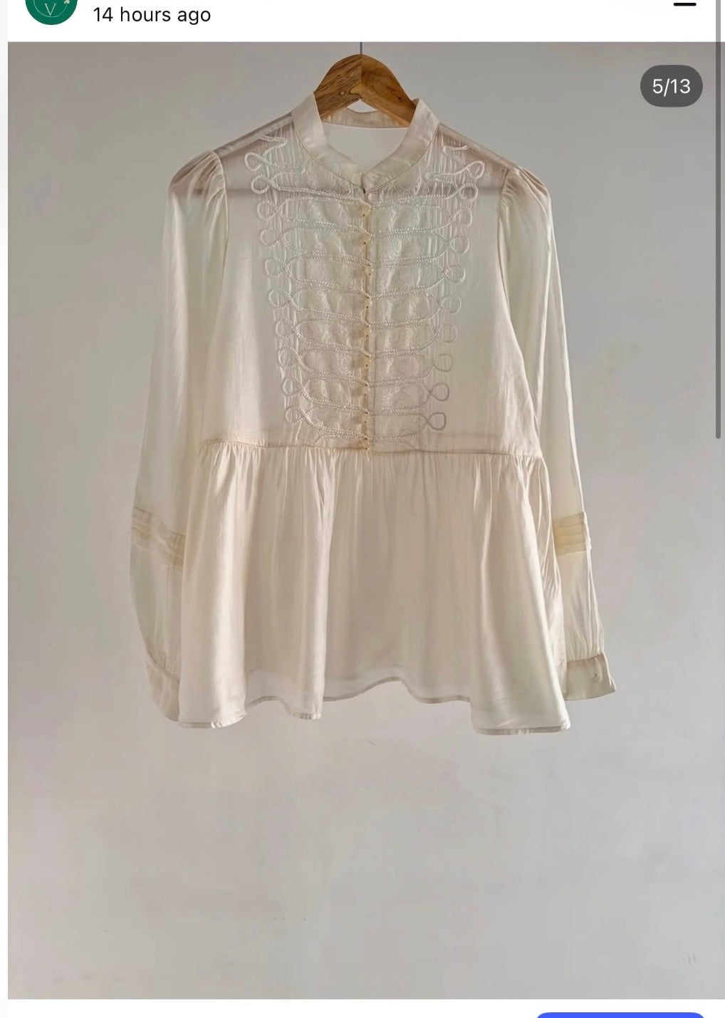 Olive Lace Top
