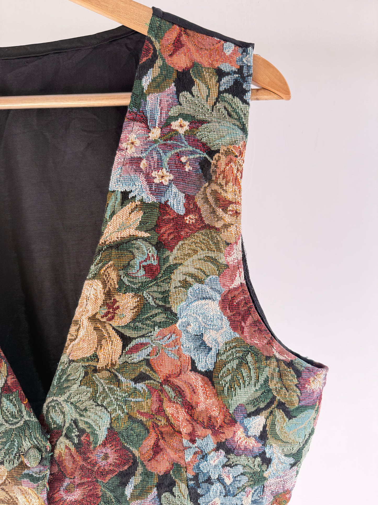 Tapestry Floral Vest