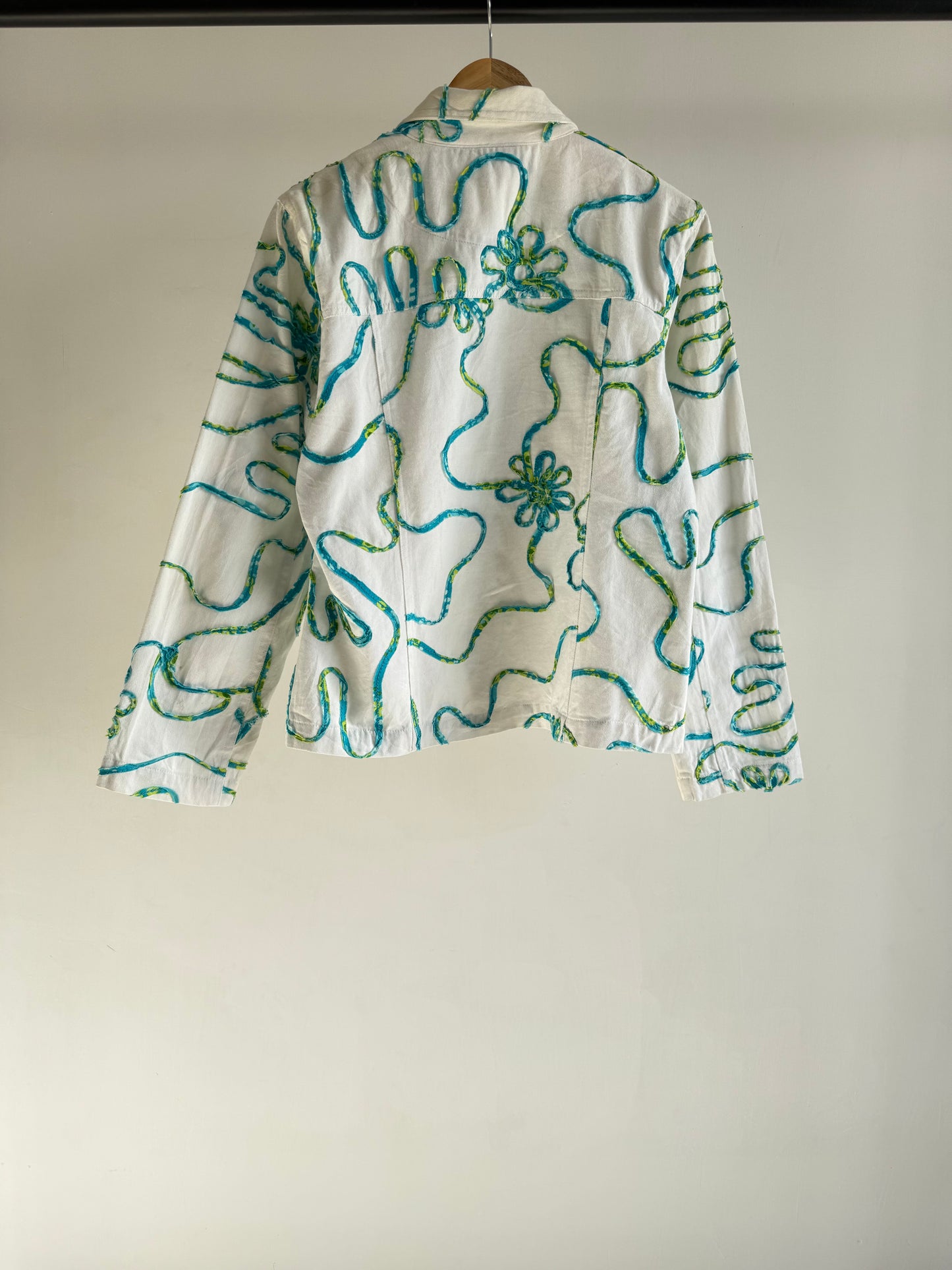 White Embroidered Jacket