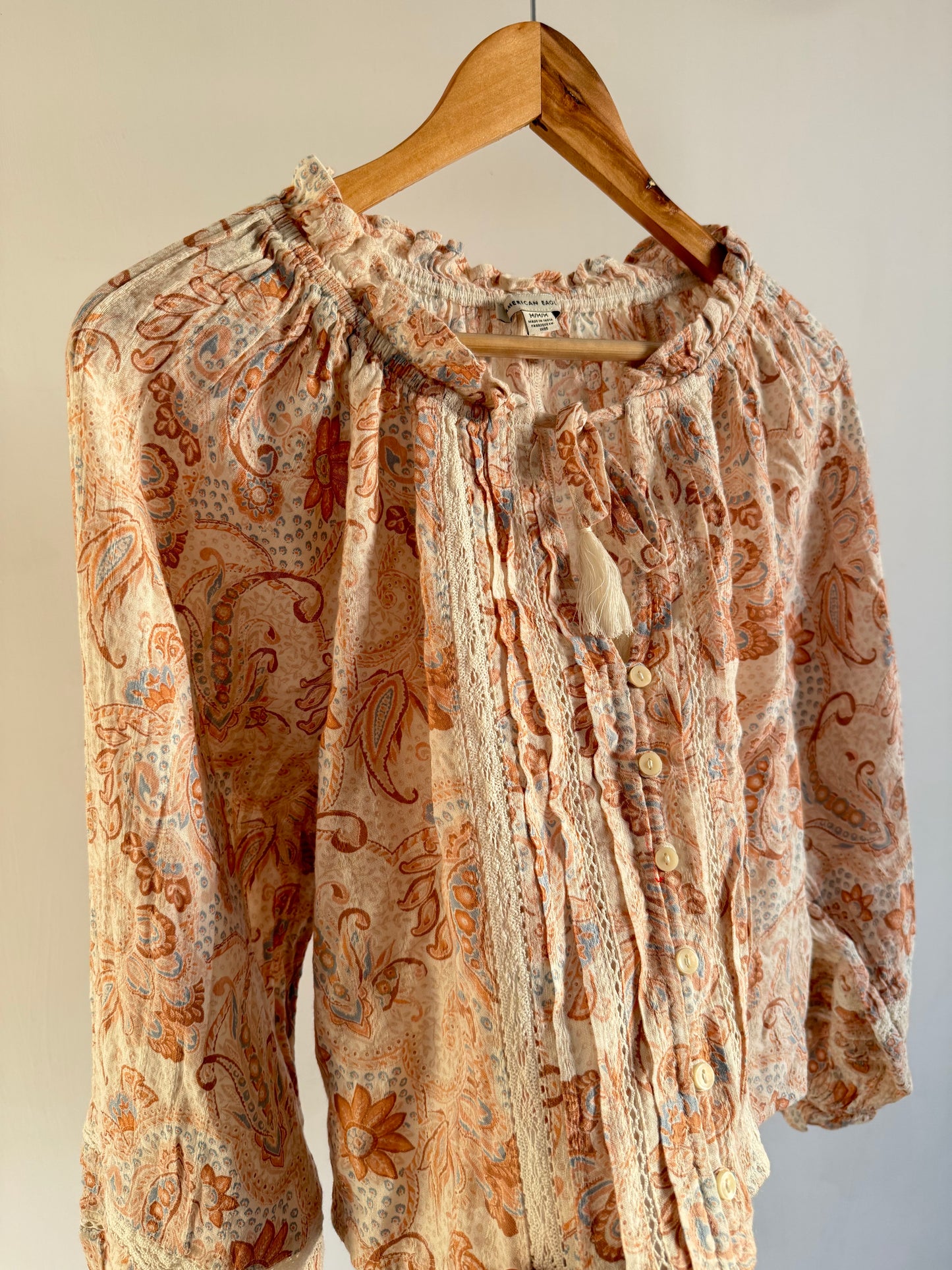 Printed Floral Top (American Eagle)