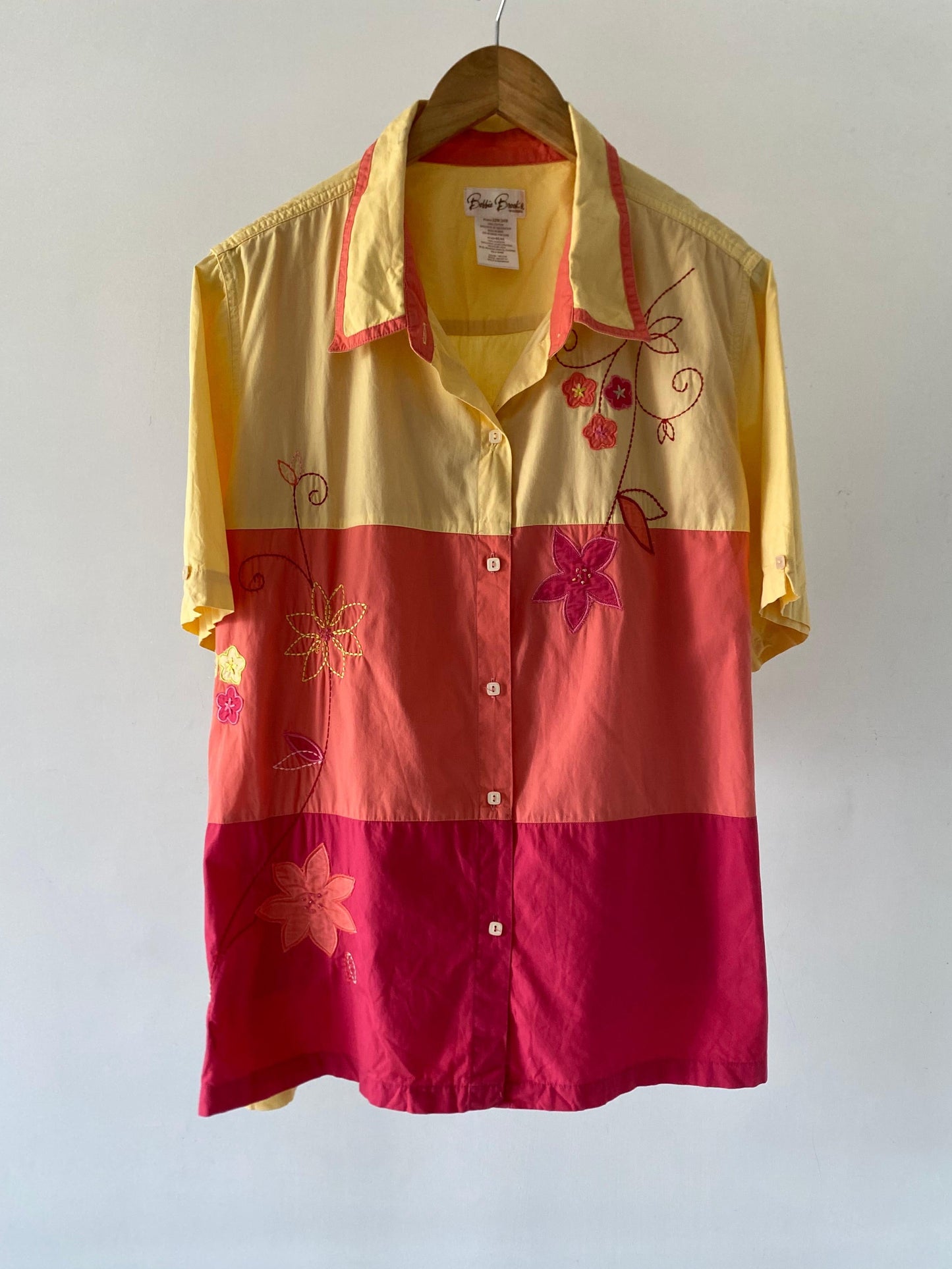 Embroidered Multicoloured Shirt