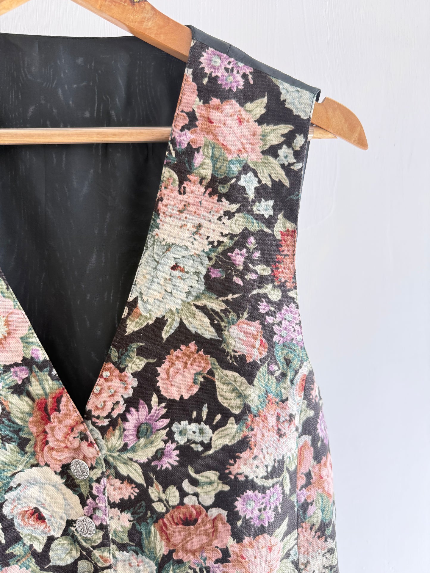 Floral Vintage Vest