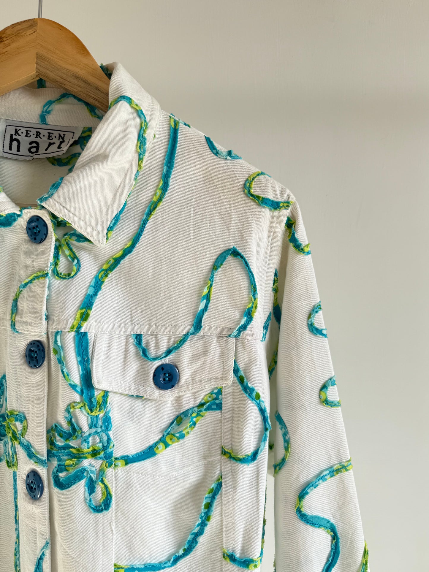 White Embroidered Jacket