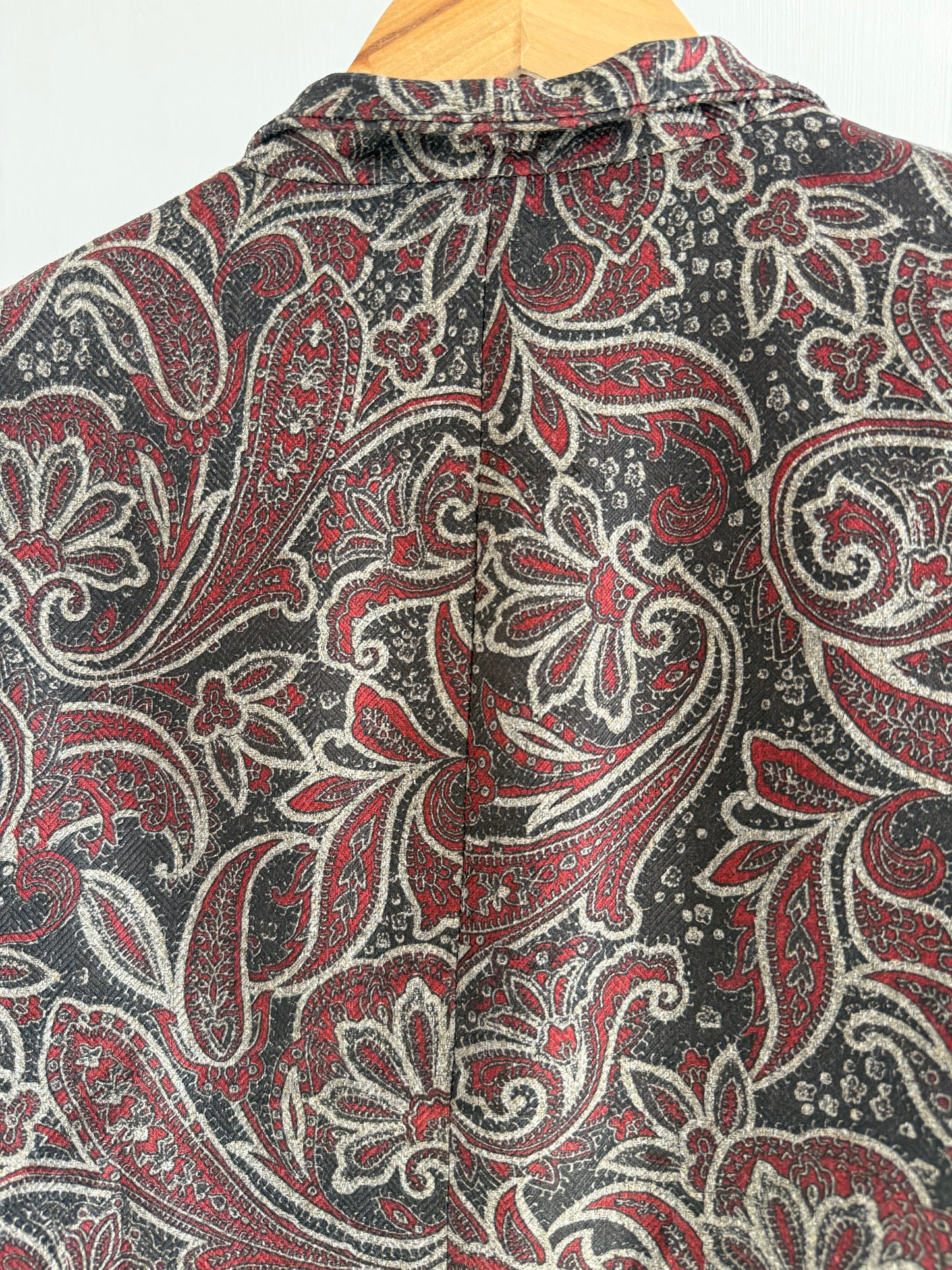 Boho Maroon Blazer