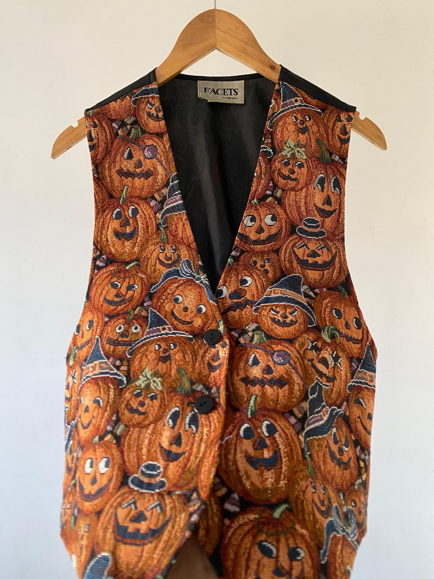 Pumpkin Tapestry Vest