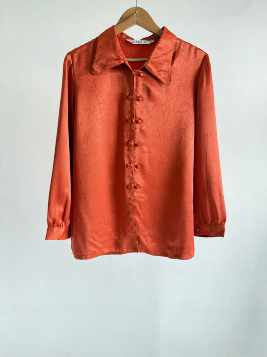 Burnt orange shirt