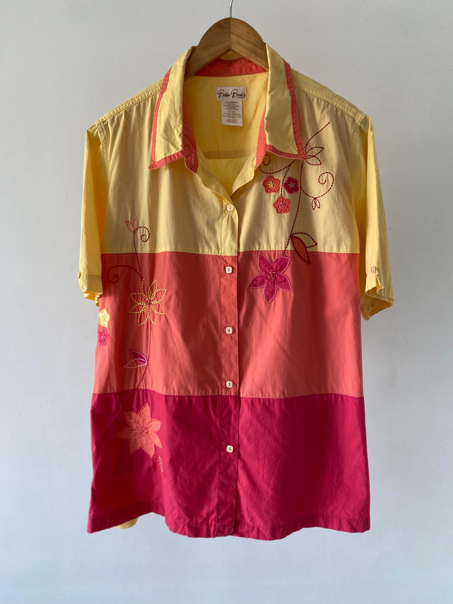 Embroidered Multicoloured Shirt