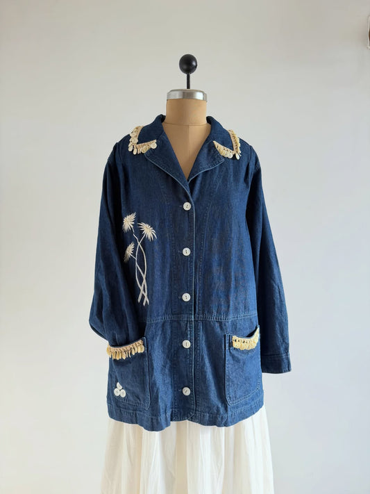 Denim Buttons Jacket