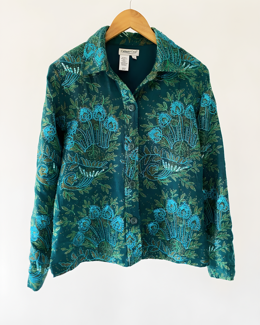 Emerald Tapestry Jacket