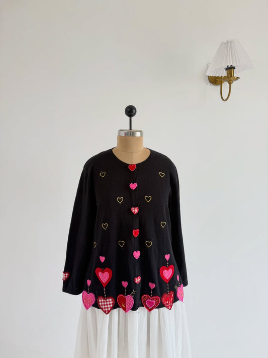Black Hearts Cardigan