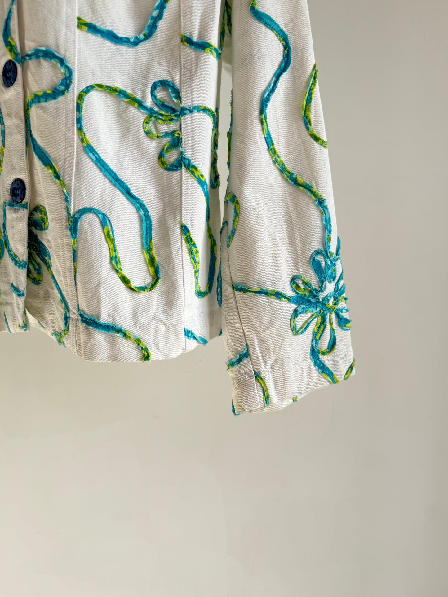 White Embroidered Jacket