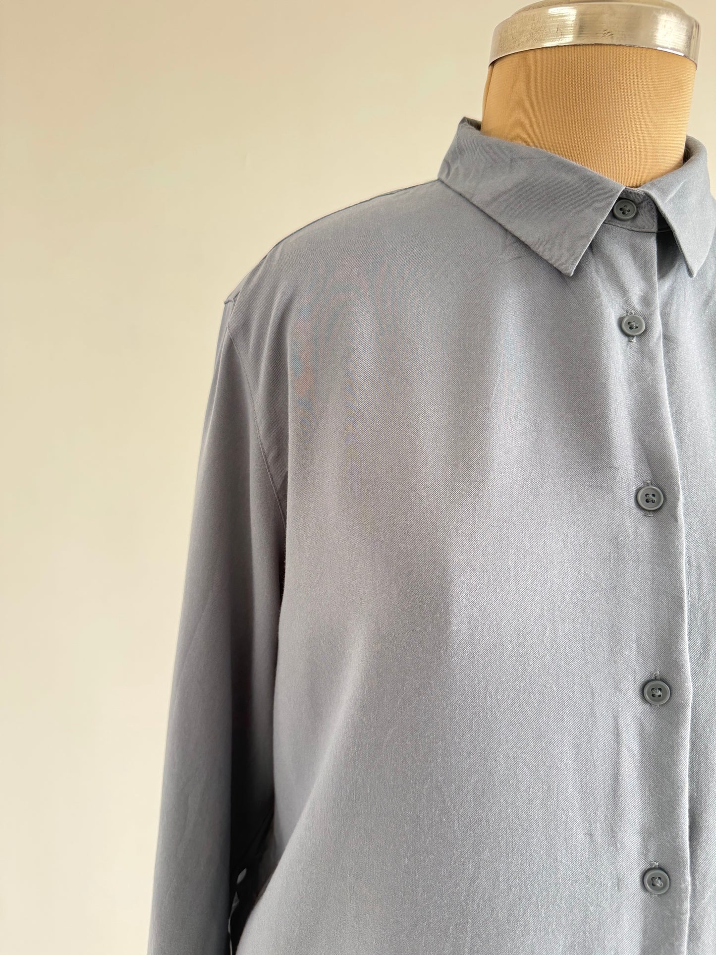 Dove Grey Uniqlo Shirt