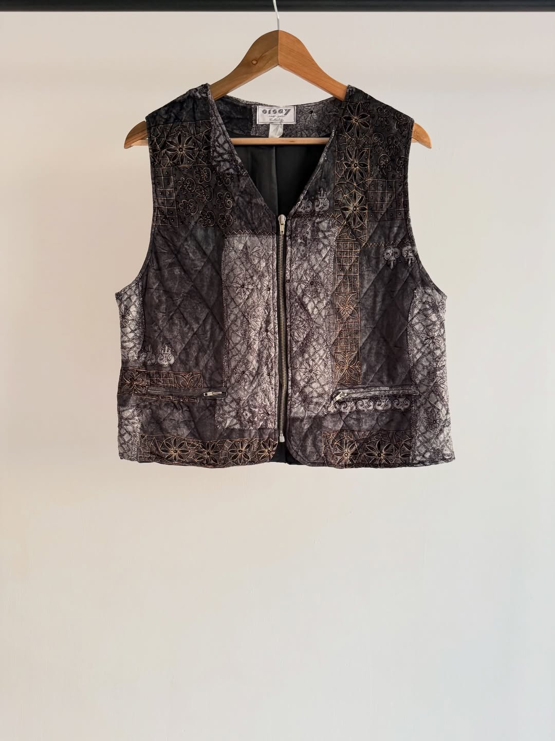 Quilted Zipper Vest
