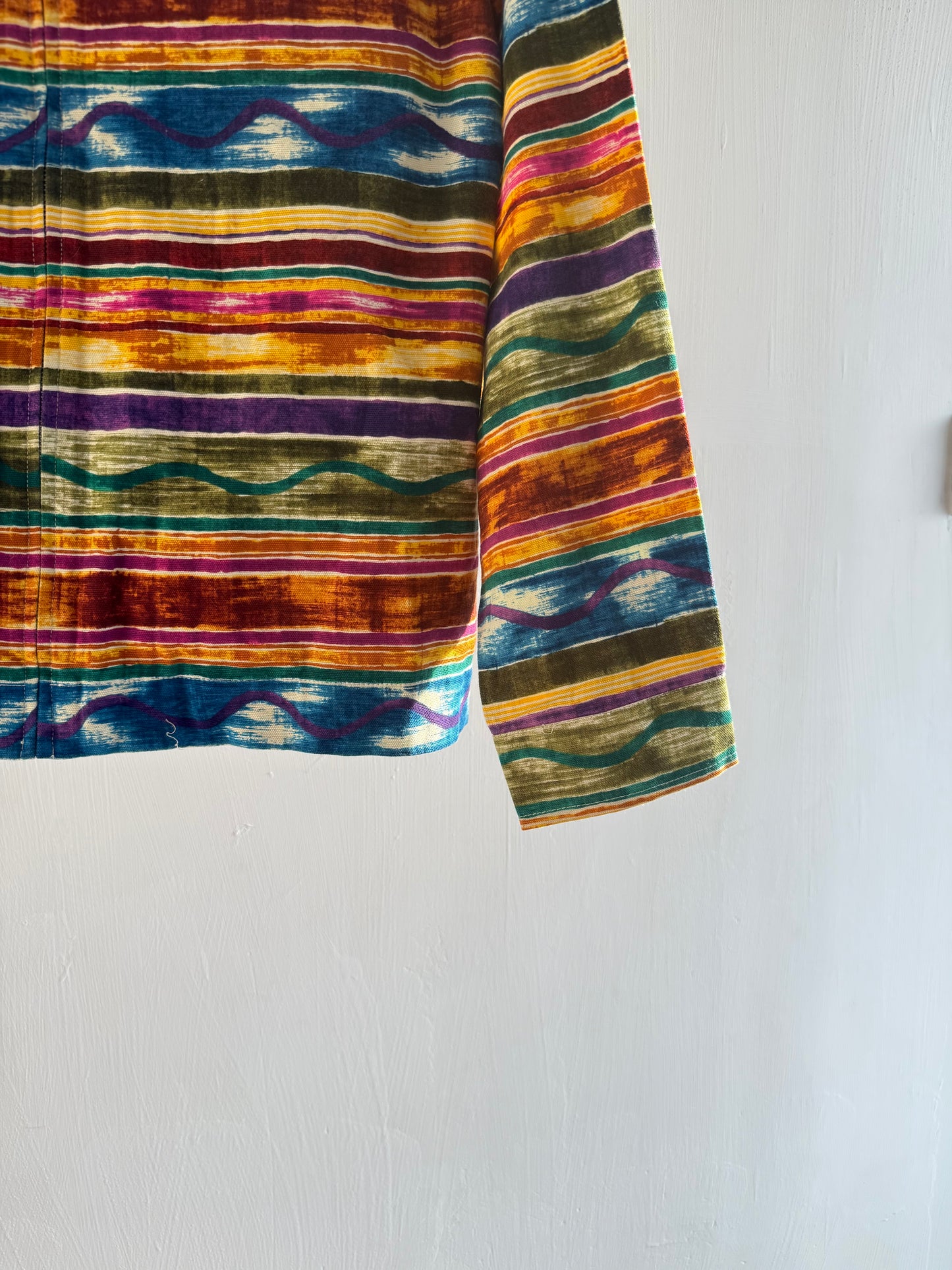 Multicoloured Zipper Jacket