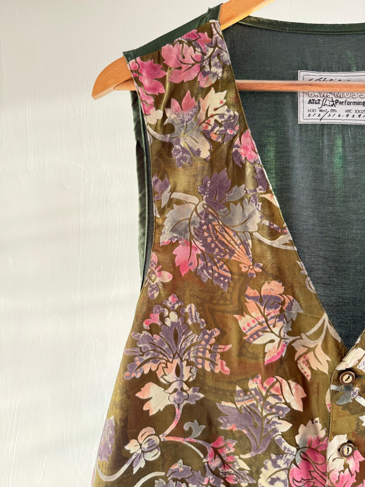 Multicolored Floral Vest
