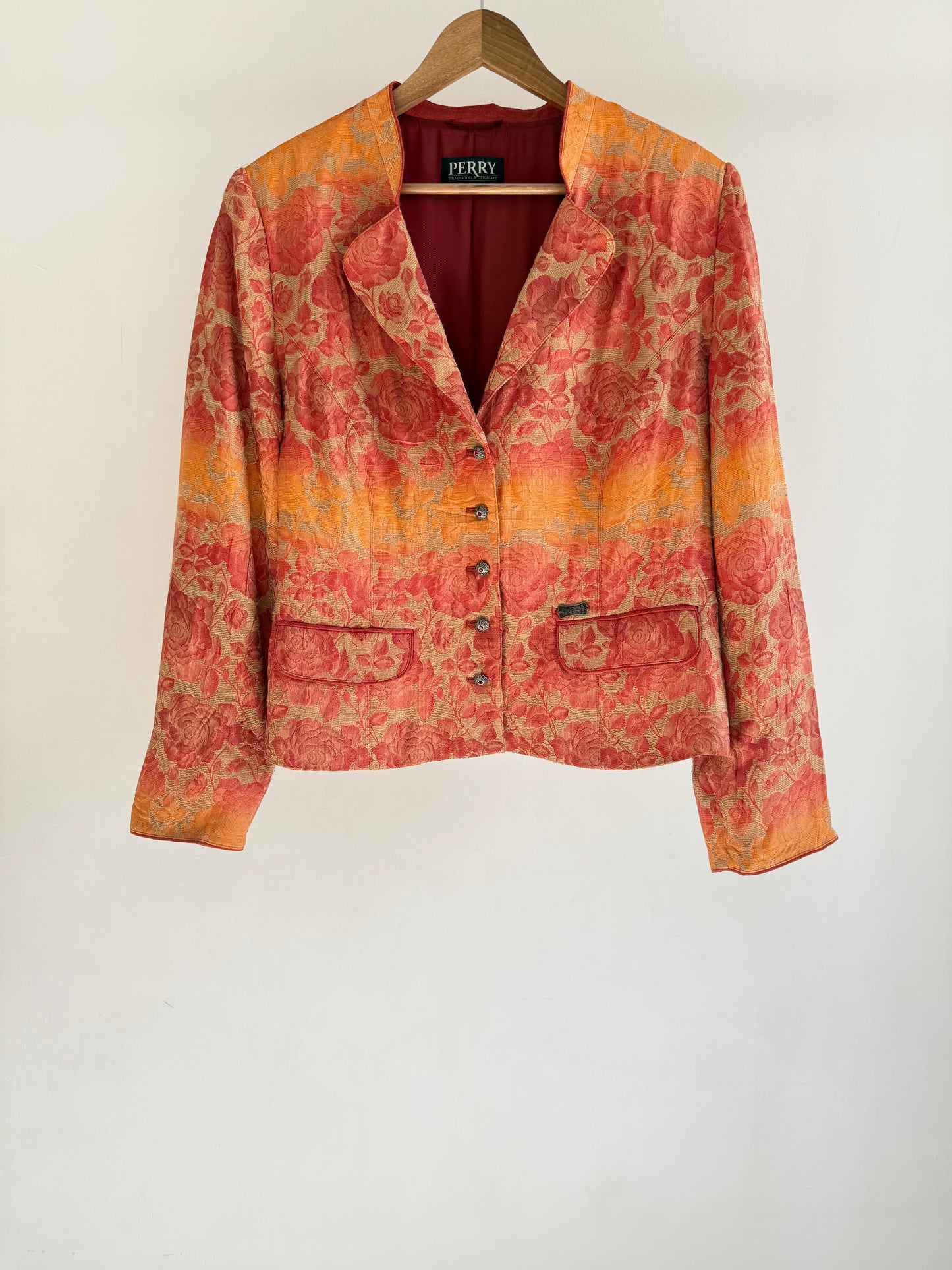 Sunburst Floral Blazer
