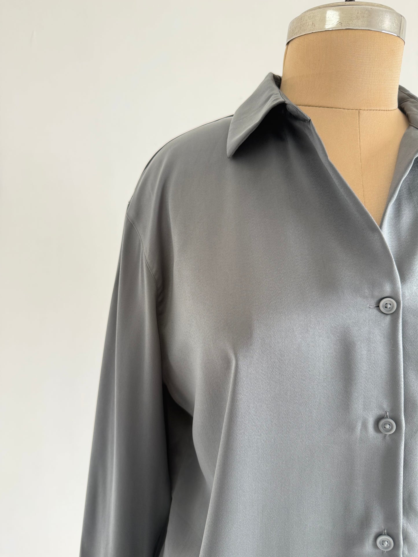 Slate Grey Uniqlo Shirt