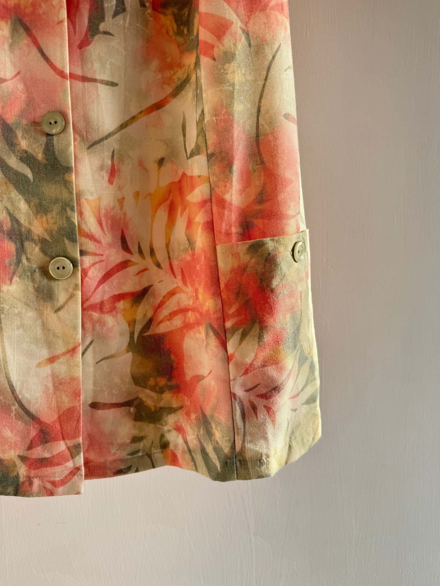 Tropical shirt / shrug