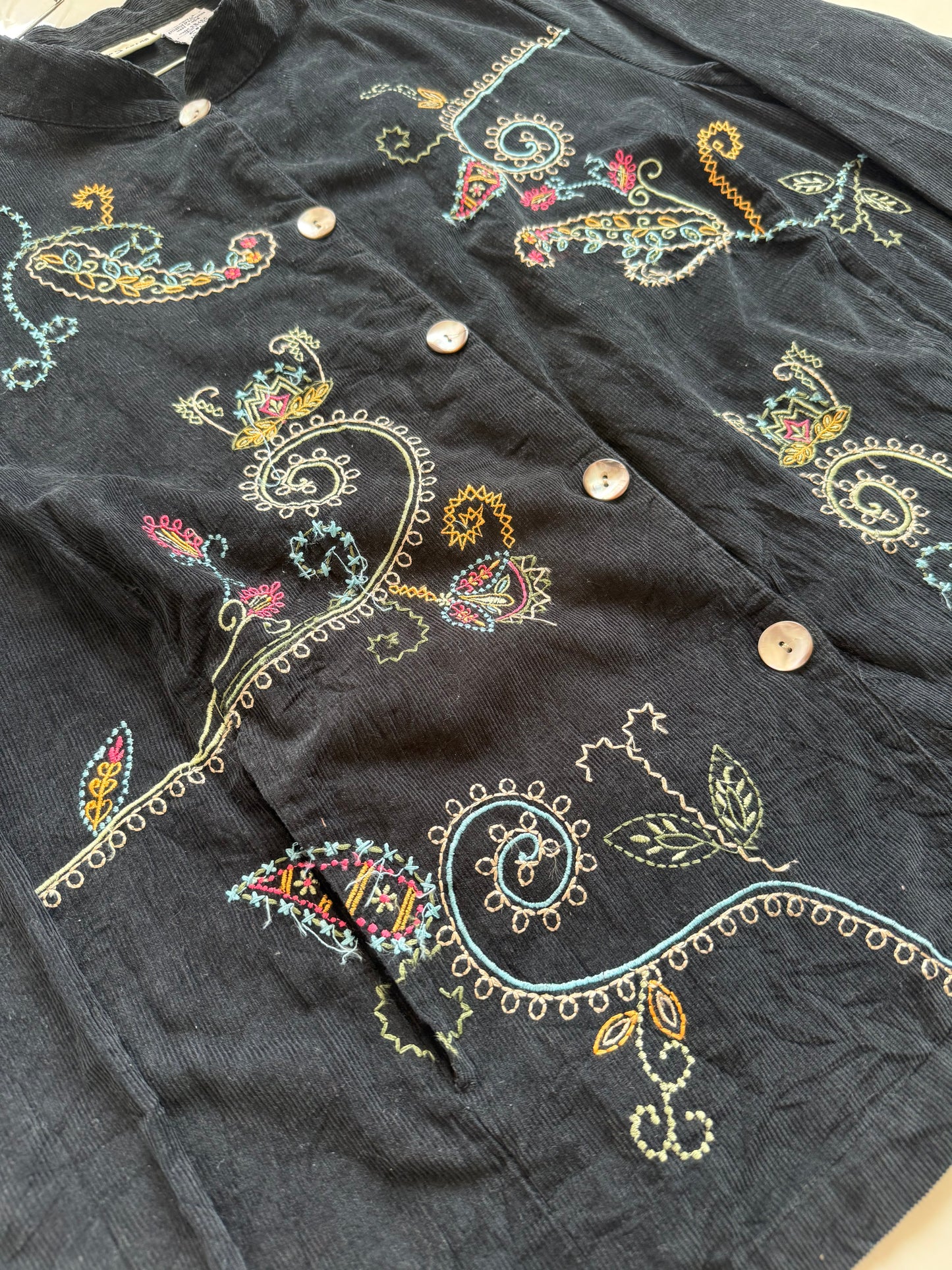 Black Embroidered Jacket