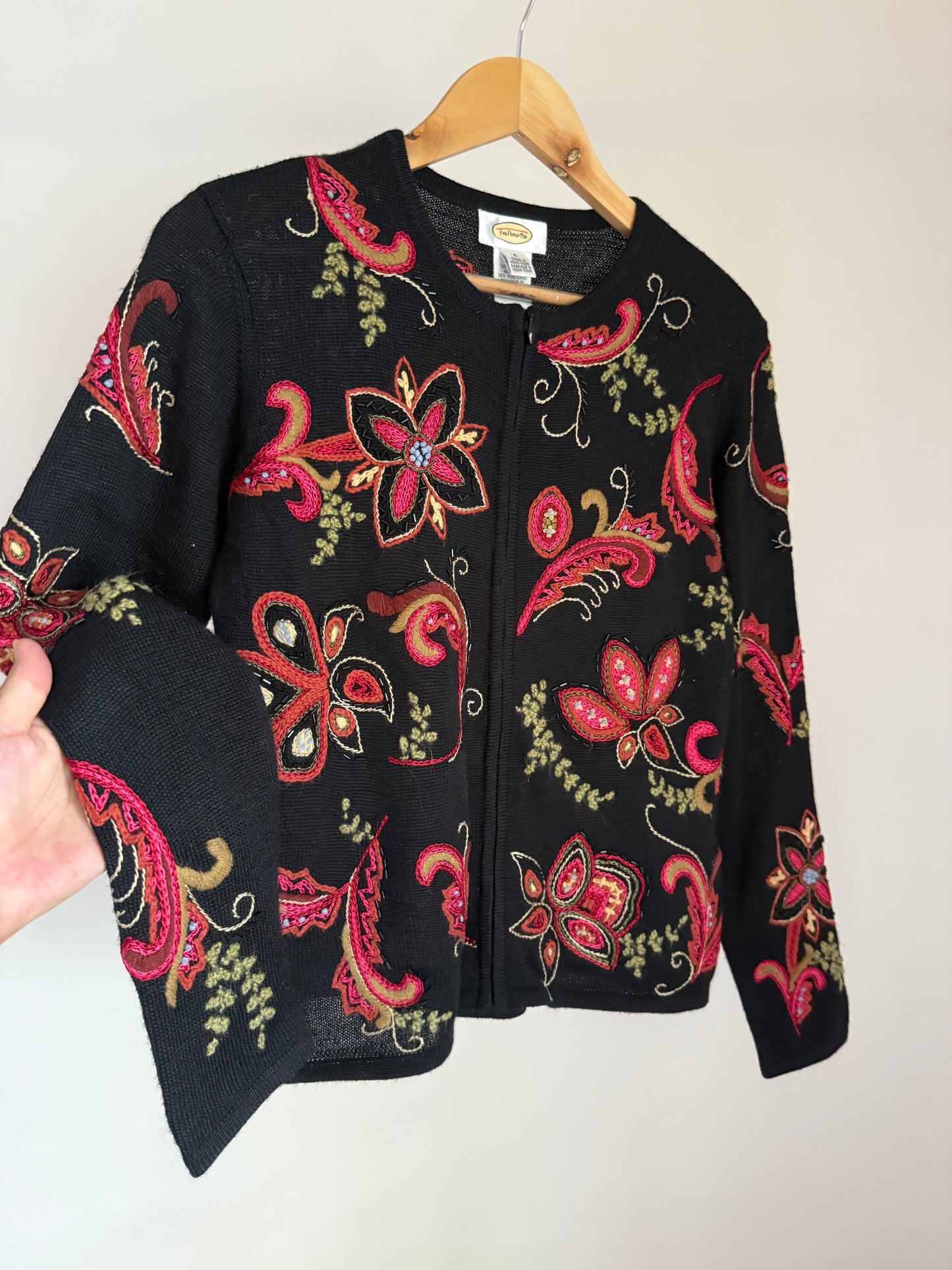 Fully Embroidered cardigan