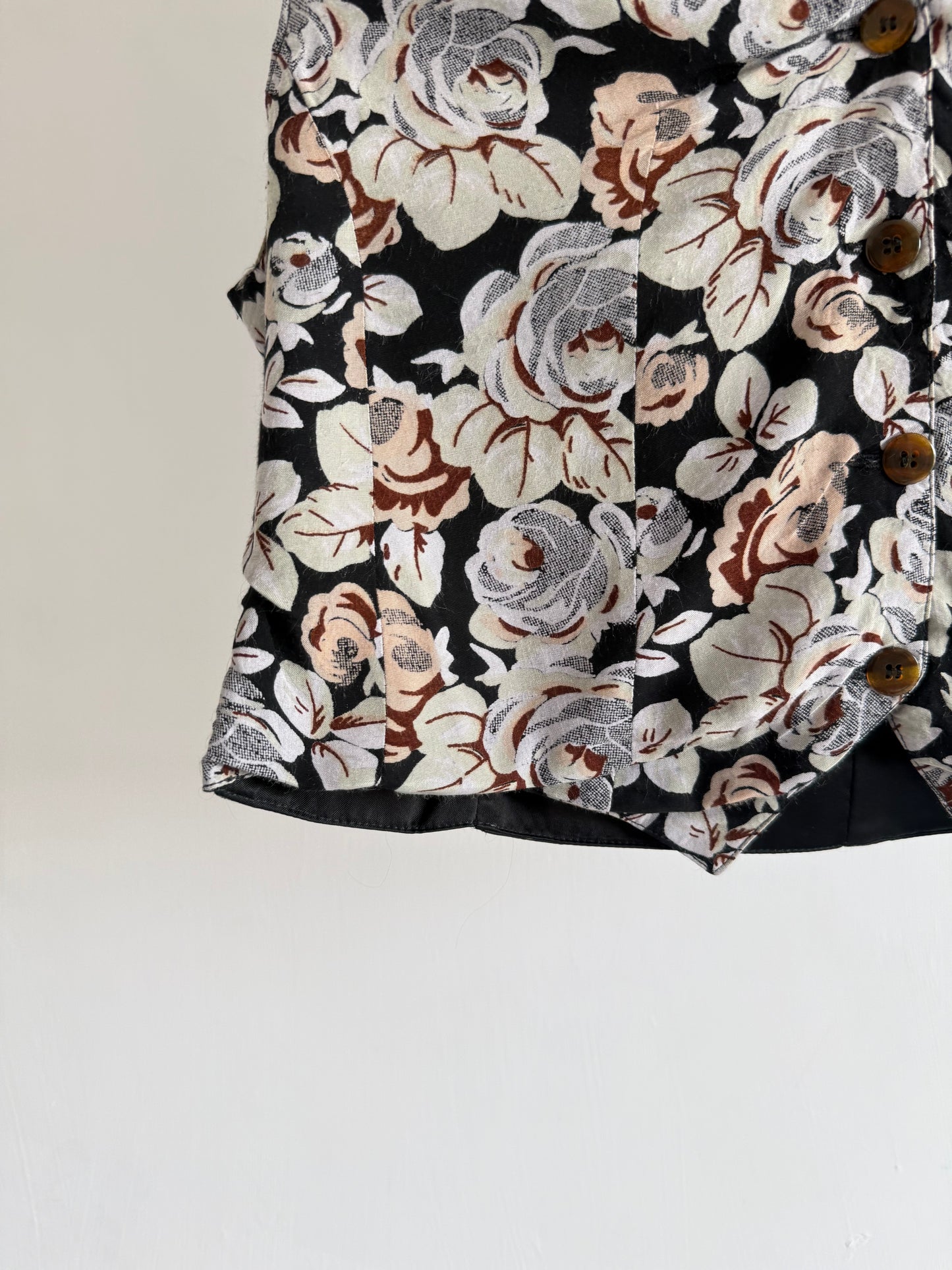 Vintage Floral Vest