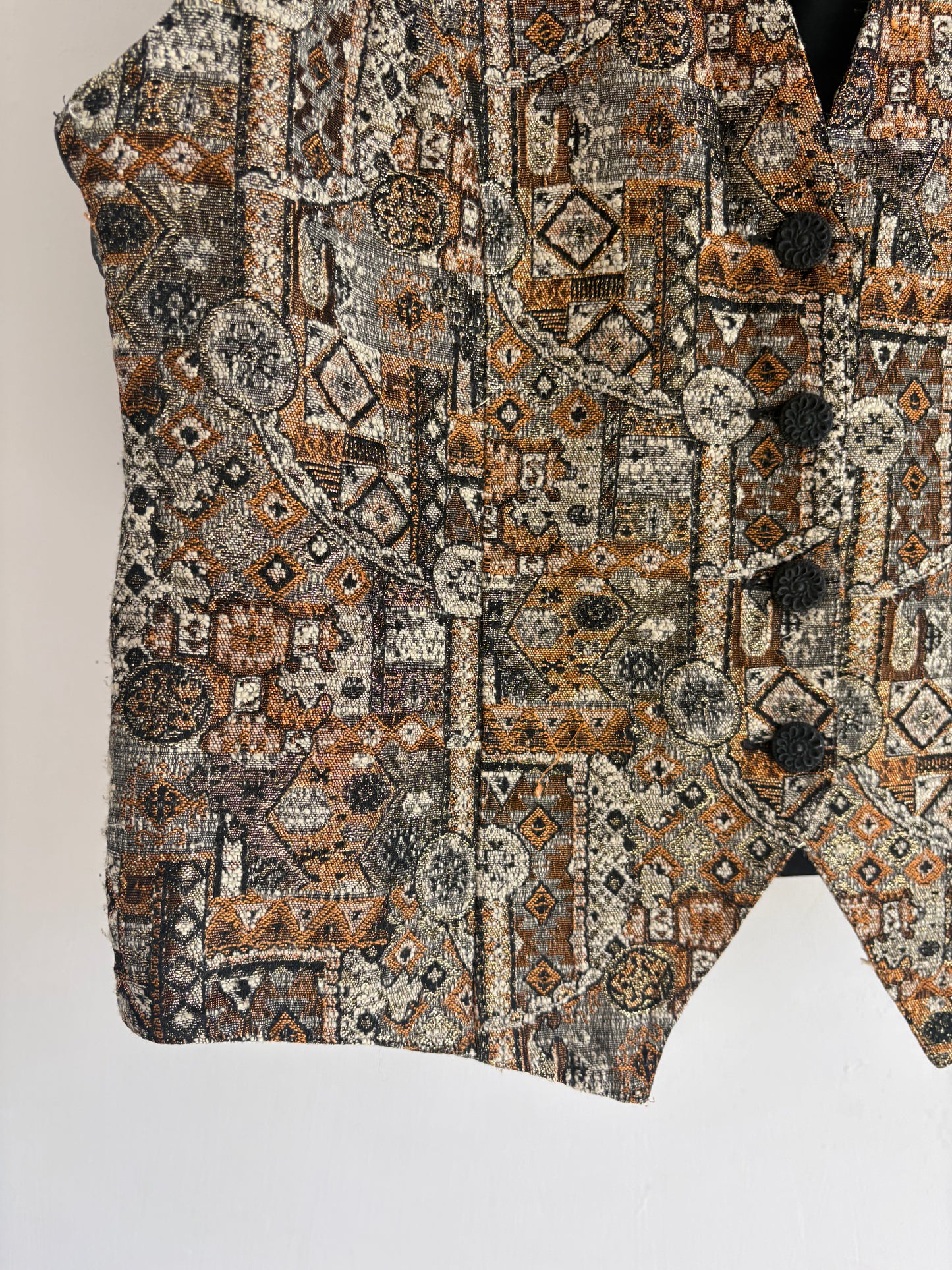Jacquard Shimmery Vest