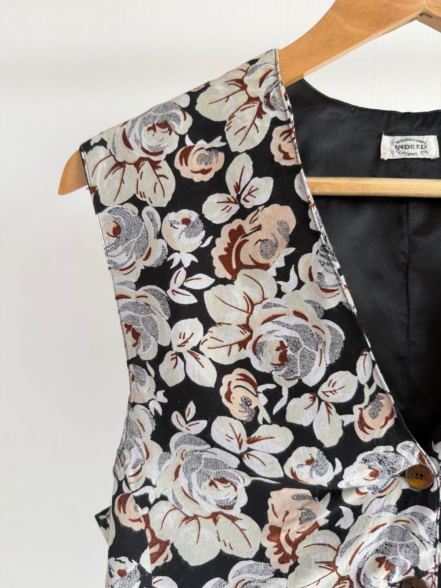 Vintage Floral Vest