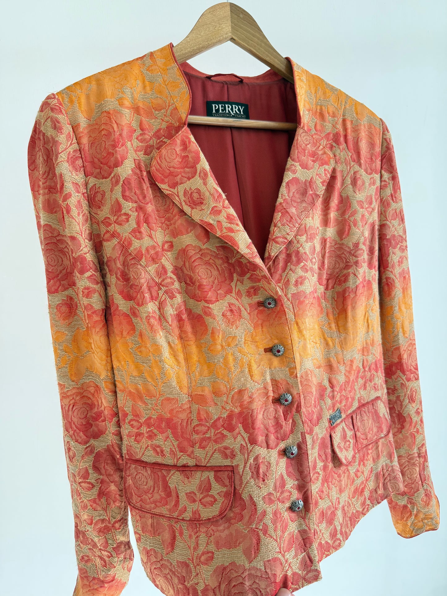 Sunburst Floral Blazer