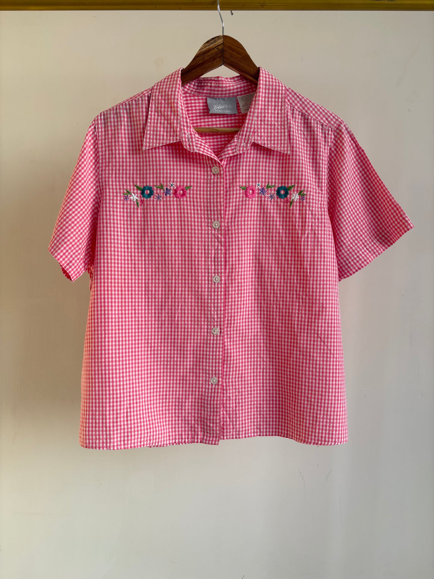 Pink Checkered Shirt
