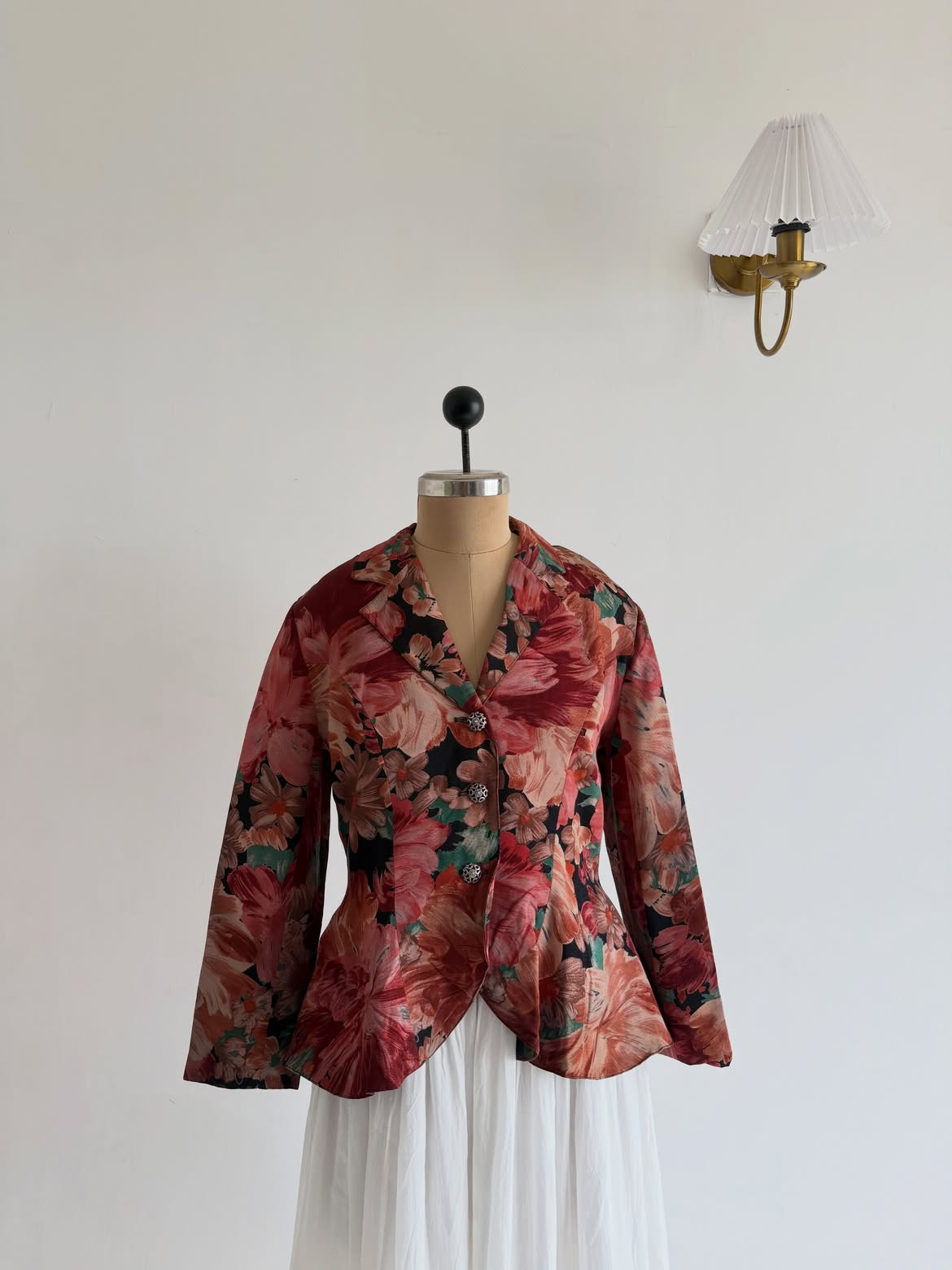 Floral Printed Blazer